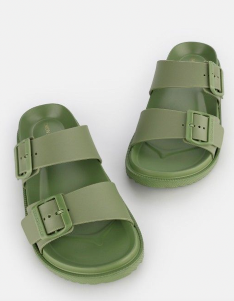 Lemon Jelly - Sandal with Adjustable Buckle in Khaki