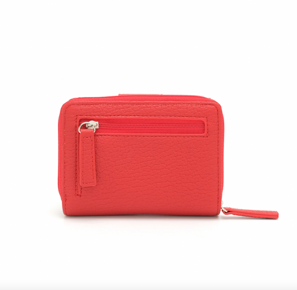 Co-Lab - Snap Wallet in Cherry