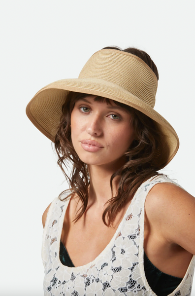Brixton - Packable Straw Visor