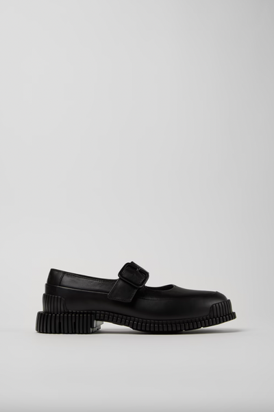 Camper - Lightweight Leather Mary Janes with Sporty Sole