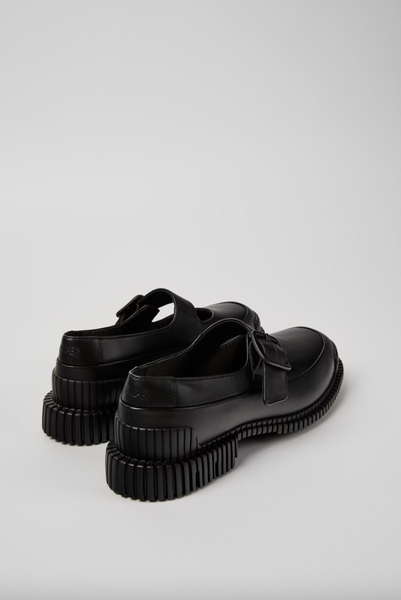 Camper - Lightweight Leather Mary Janes with Sporty Sole