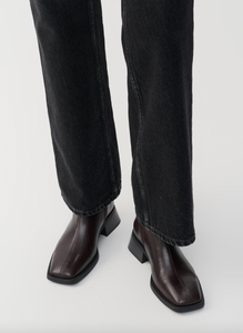 Vagabond Shoemakers - Blanca Short Boot in Chocolate Leather