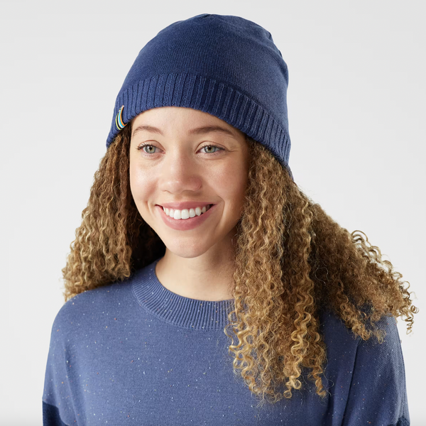 Smartwool - Popcorn Cable Reversible Beanie in Nightfall Blue