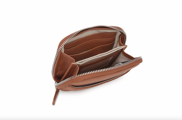Christopher Kon - Mini World Wallet in Caramel Leather