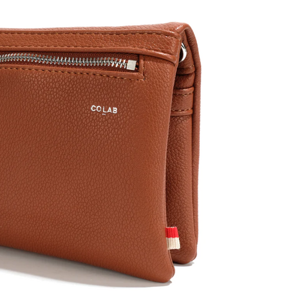 Co-Lab - Wallet Organizer Crossbody in Terra