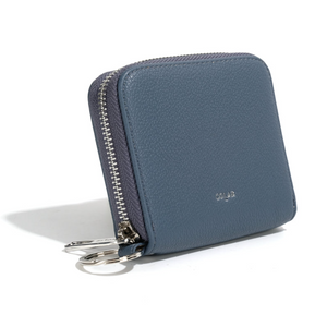 Co-Lab - Small Wallet with Keyring in Sea Salt