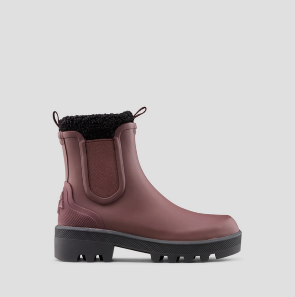 Cougar - Cozy Rubber Boot in Oxblood