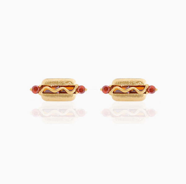 Girls Crew - Hot Dog Stud Earrings