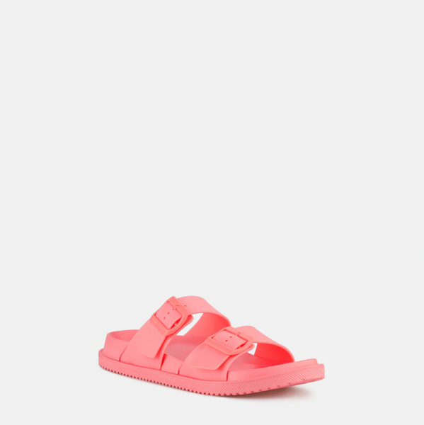 Lemon Jelly - Sandal with Adjustable Buckle in Flamingo Pink