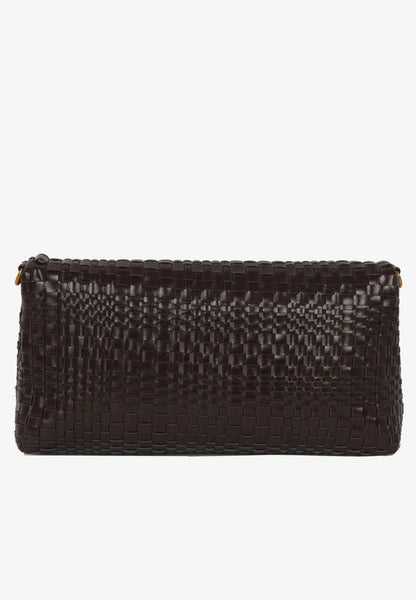 Hvisk - Arlene Braided Bag in Umber Brown