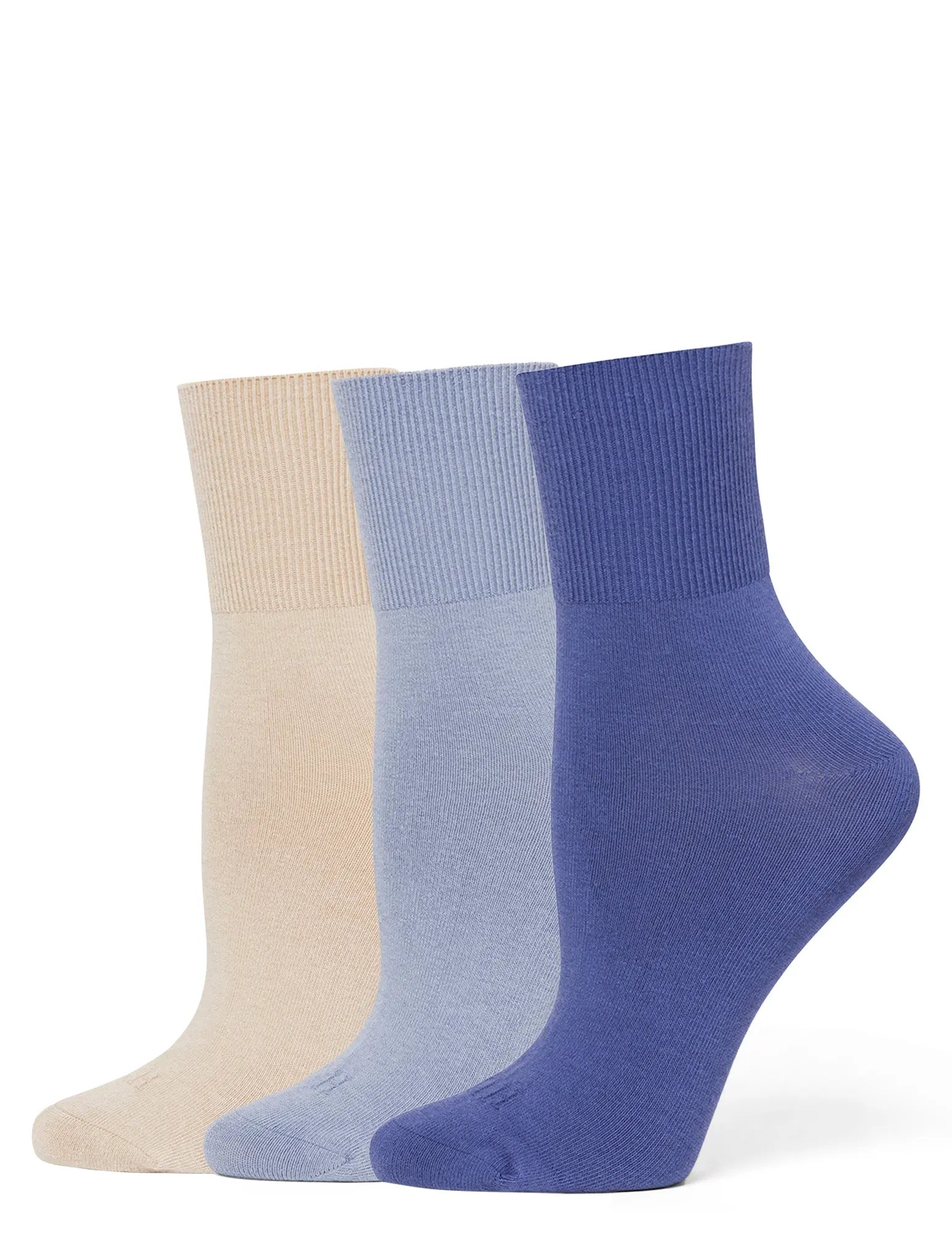 Hue - Shortie 3-Pack in Blue