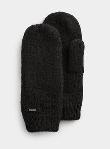 Bula - Cozy Mittens in Black