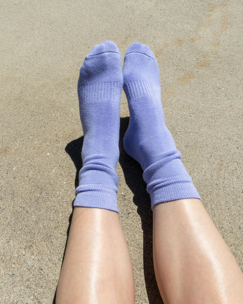 Bondoodle - Cozy Lounge Bamboo Socks in Bluebell
