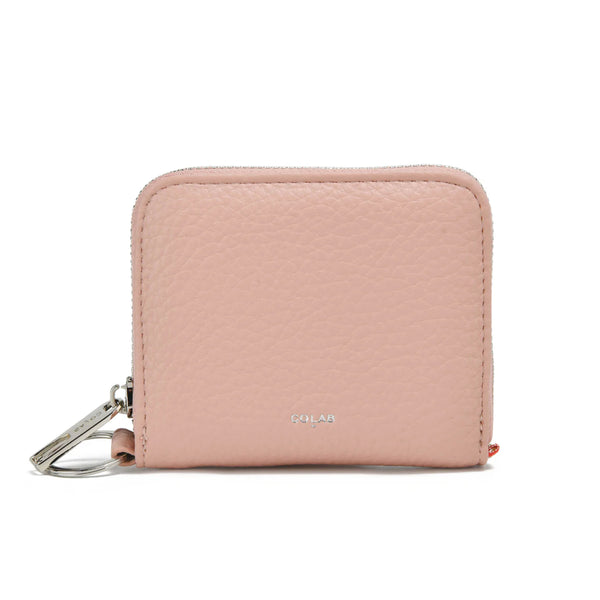 Co-Lab - Small Wallet with Keyring in Blush