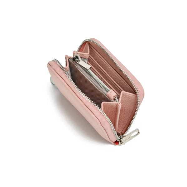 Co-Lab - Small Wallet with Keyring in Blush