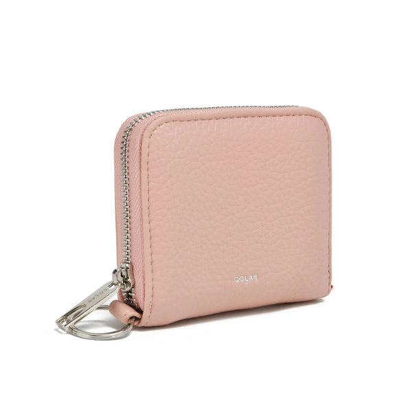 Co-Lab - Small Wallet with Keyring in Blush