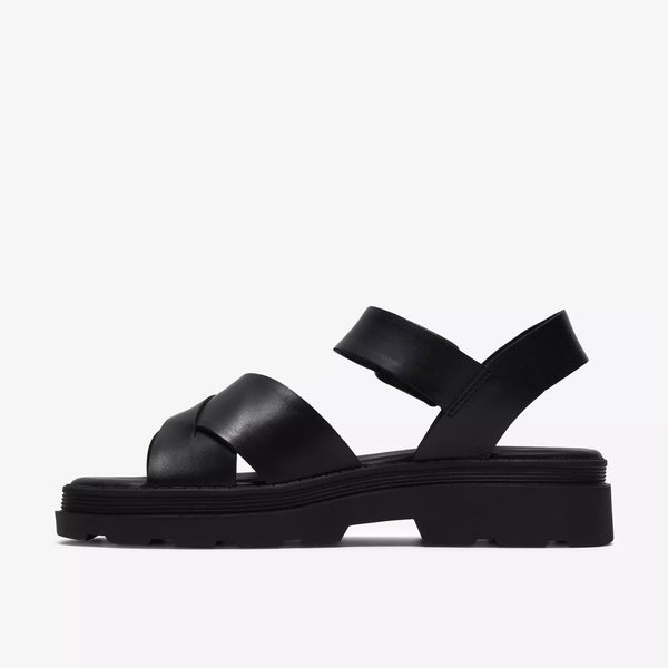 Clarks - Lug Sole Sandal in Black