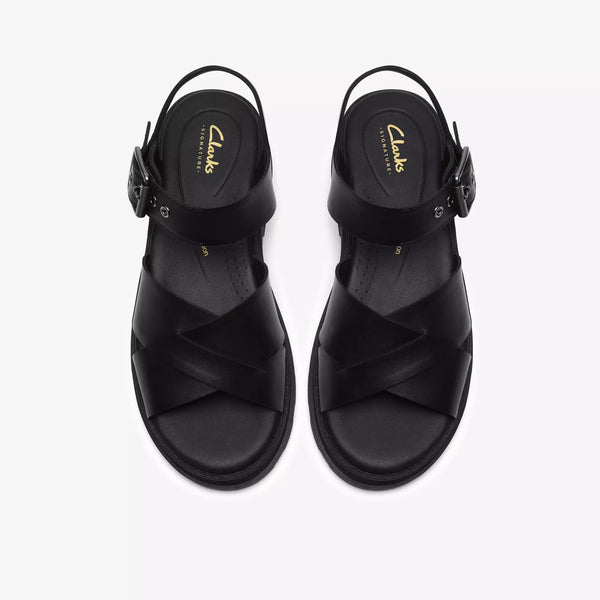 Clarks - Lug Sole Sandal in Black