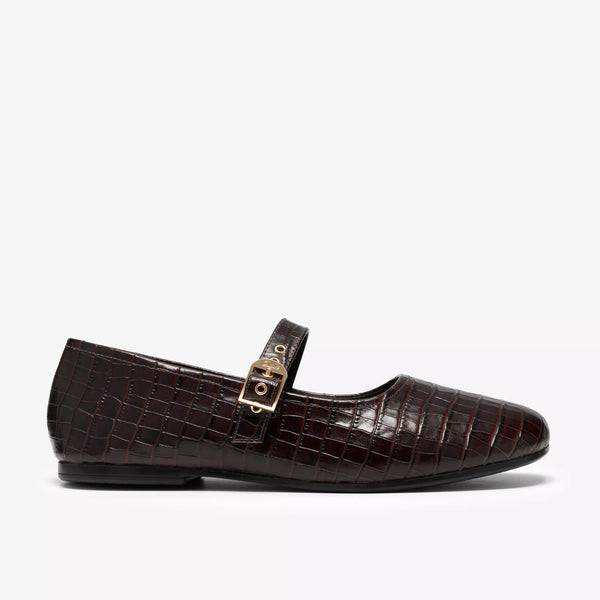 Clarks - Mary Jane in Dark Brown Leather