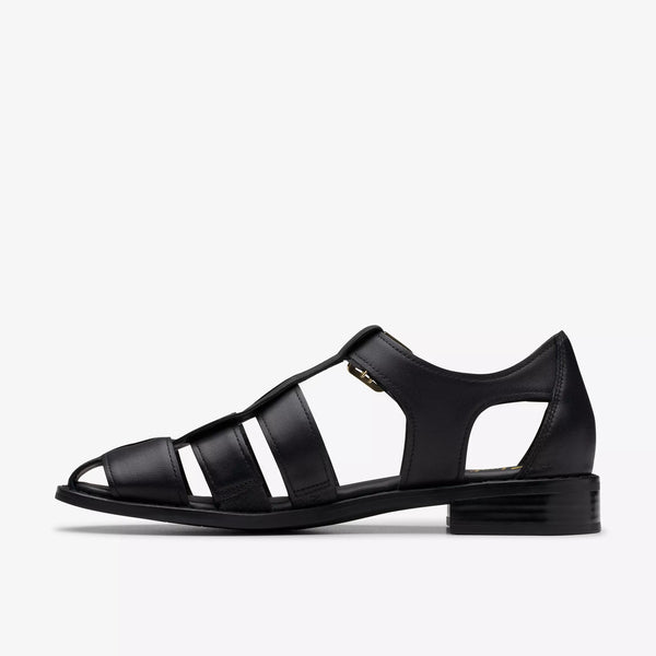 Clarks - Fisherman Sandal in Black