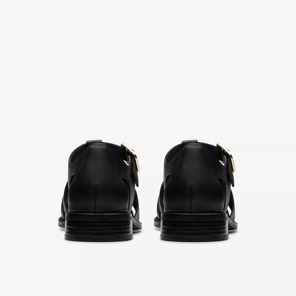 Clarks - Fisherman Sandal in Black