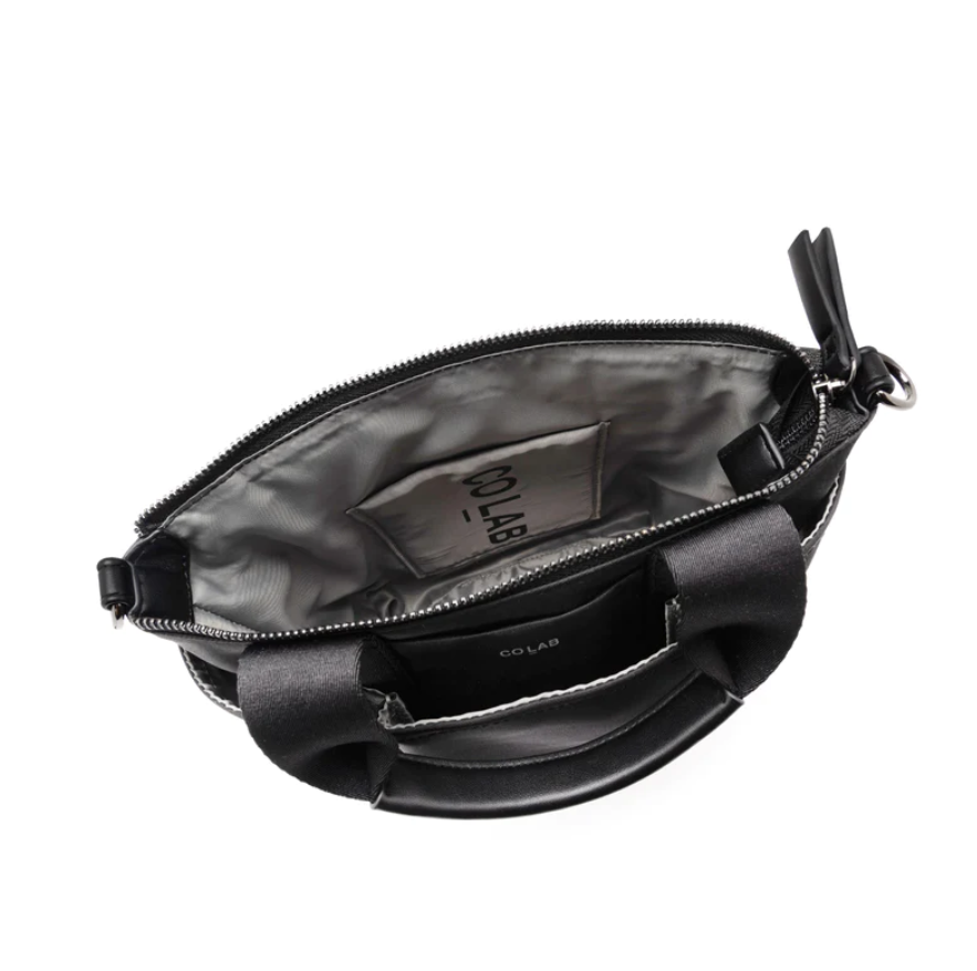 Co Lab Market Crossbody Bag in Black Nylon