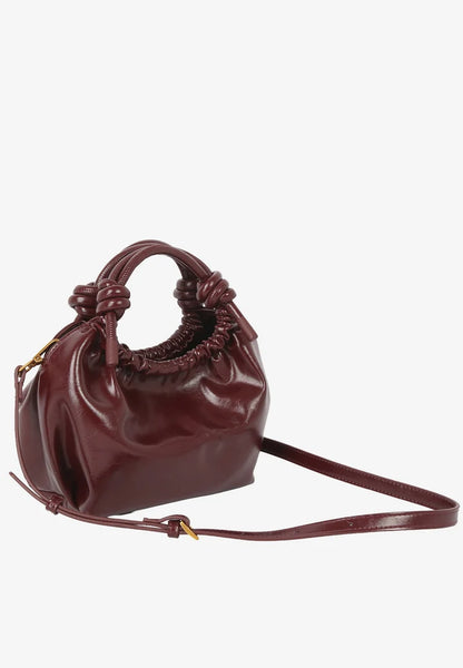 Hvisk - Jolly Raw Bag in Burgundy
