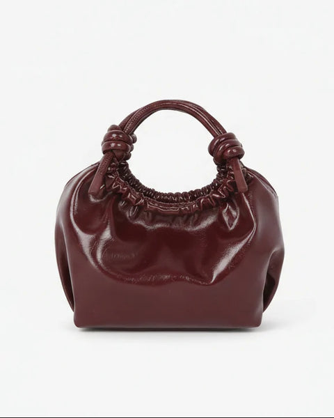 Hvisk - Jolly Raw Bag in Burgundy