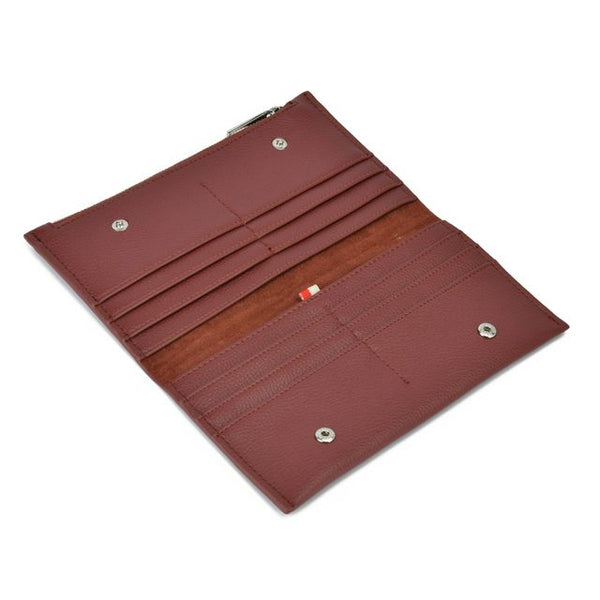 Co-Lab - Slim Long Wallet in Mahogany