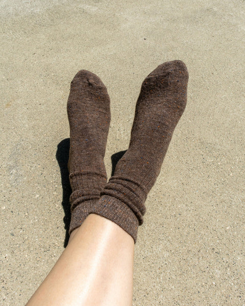 Bondoodle - Merino Wool Socks in Muddy Puddle