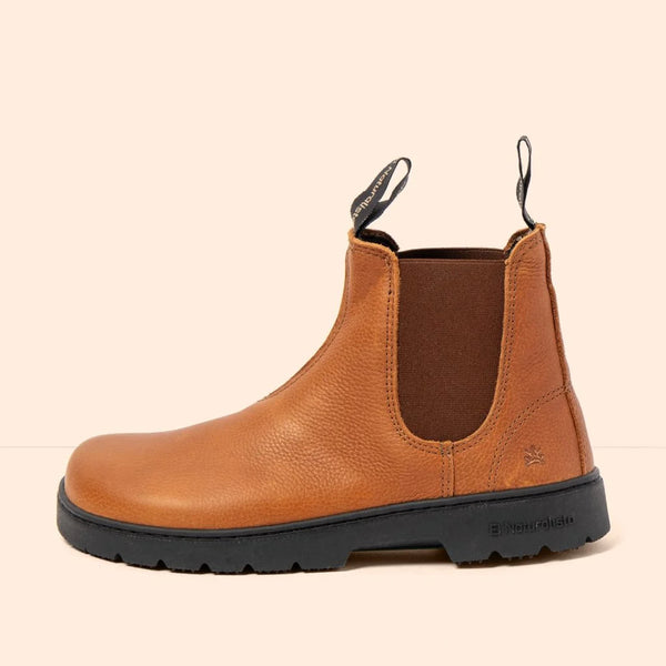 El Naturalista - Leather Barefoot Boot in Cuero
