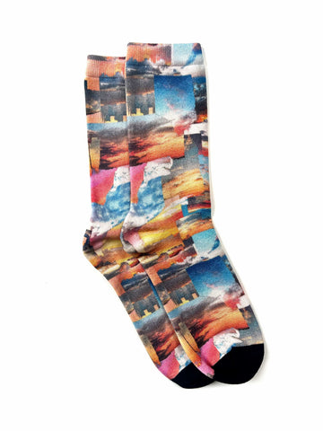 Strathcona - Bamboo Socks in Sunset