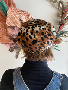 Brixton - Audrey Beret in Leopard