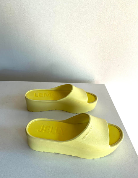 Lemon Jelly - Platform Slides in Yellow