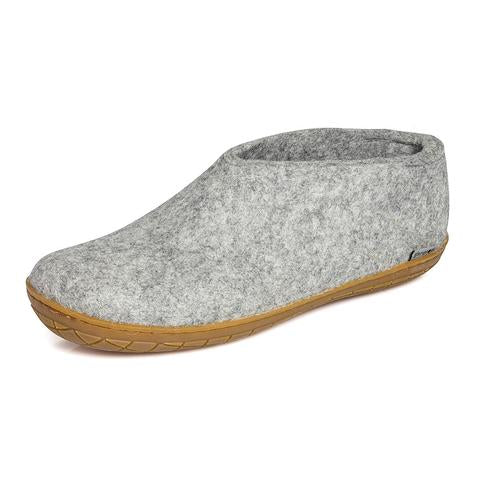 Glerups - Grey Shoe Natural Rubber Sole
