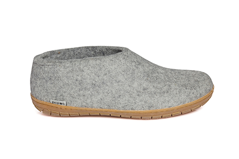 Glerups - Grey Shoe Natural Rubber Sole