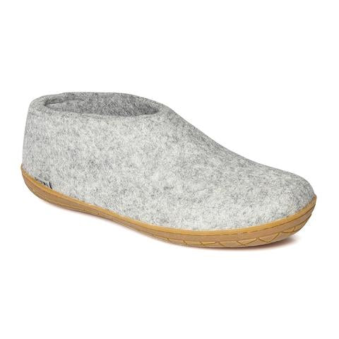 Glerups - Grey Shoe Natural Rubber Sole