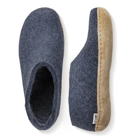 Glerups - Denim Shoe Leather Sole