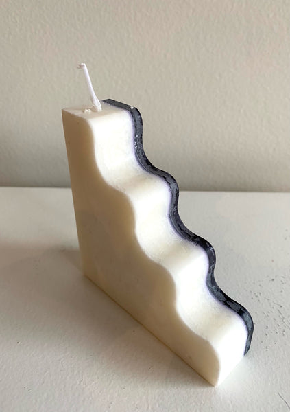 Mmann - Stairway to Heaven Candle in Black & White