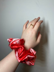 Rachel Rose - Satin Scrunchies in Rose Mix
