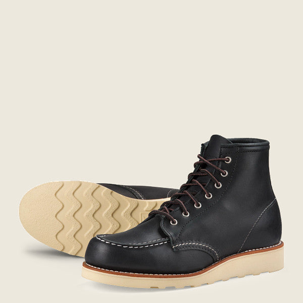 Red Wing - Moc Leather Boot in Black
