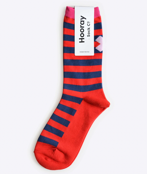 Hooray Sock Co - Taylor Striped Socks