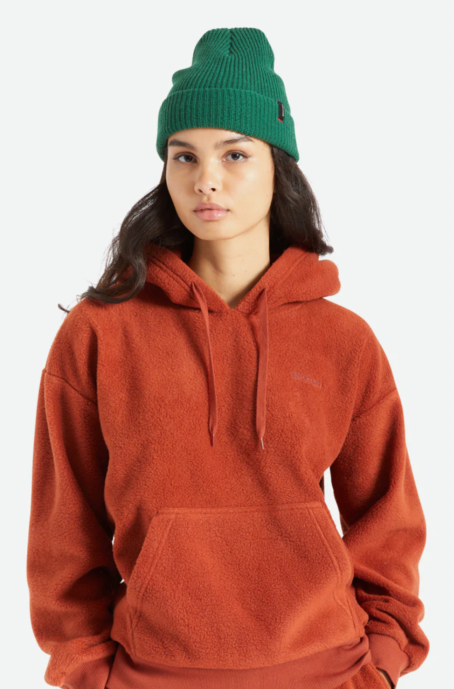 Brixton - Beanie in Hunter Green