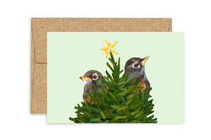 Ashforth Press - Holiday Cards Birdies