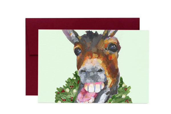 Ashforth Press - Holiday Cards Donkey