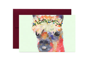 Ashforth Press - Holiday Cards Llama