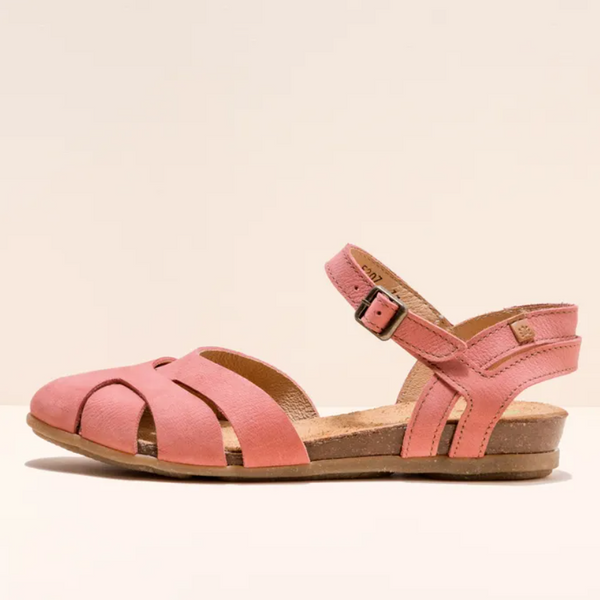 El Naturalista - Mary Janes in Pink Leather