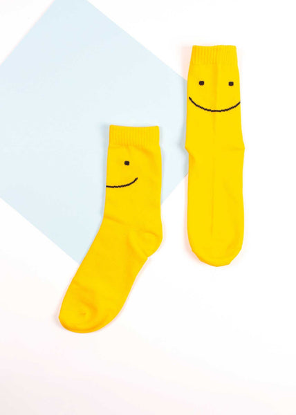 Okie Dokie - Happy Face Socks