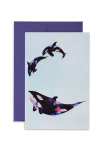 Ashforth Press - Wee Orcas Love Card
